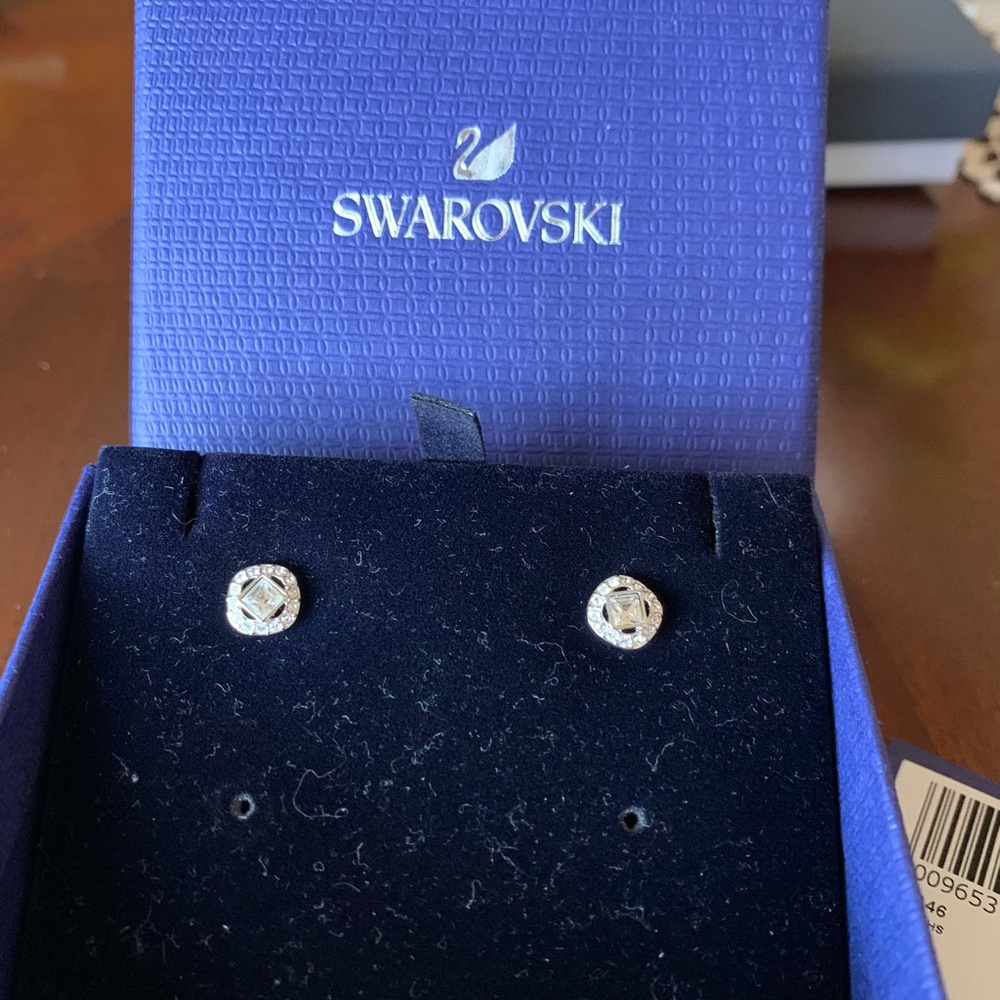 Swarovski Earrings “Angelic Square”